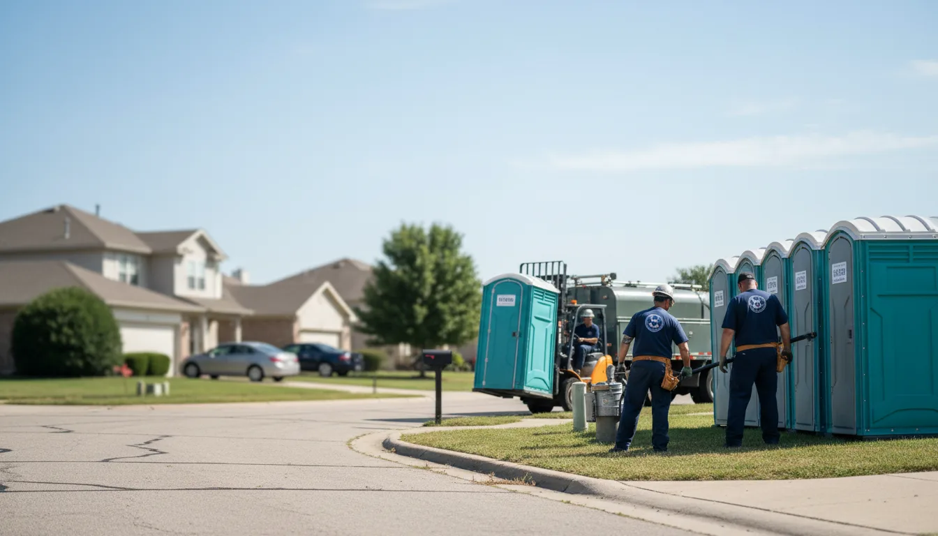 Porta Potty Rental in Groveton, TX near me